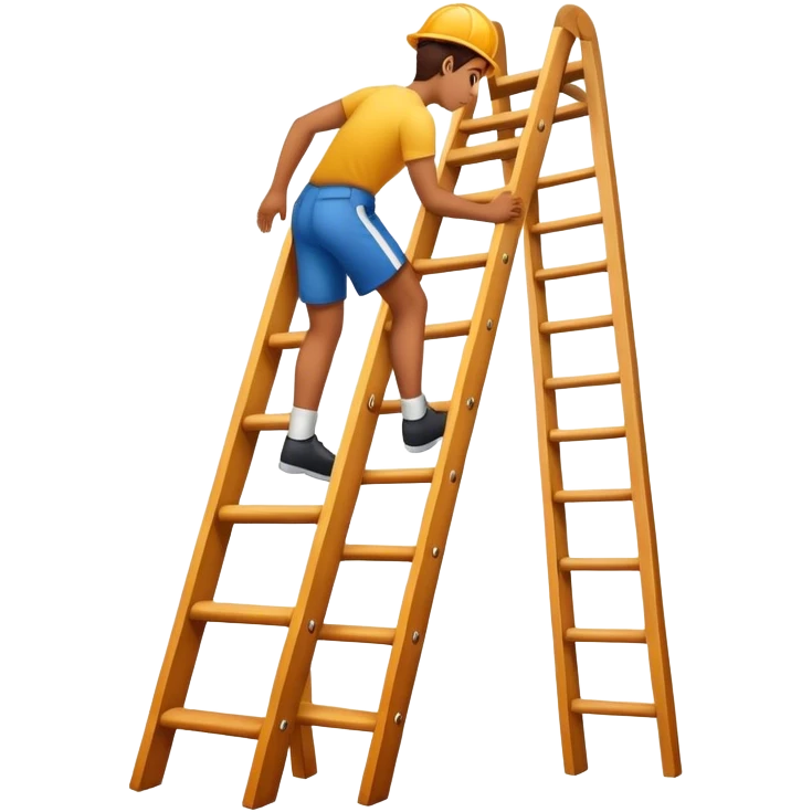 step up the ladder emoji