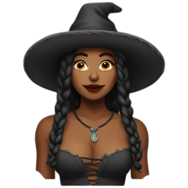 Bruja-sexy emoji