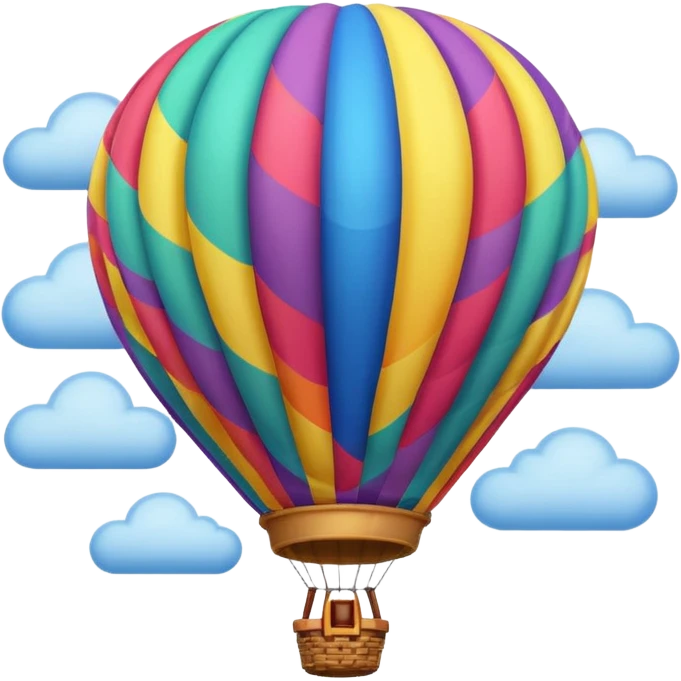 Mongolfiere emoji