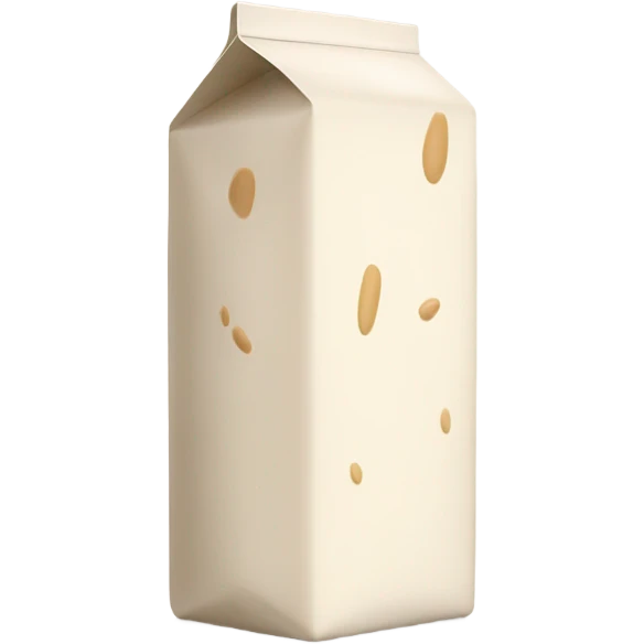 Oat milk carton emoji