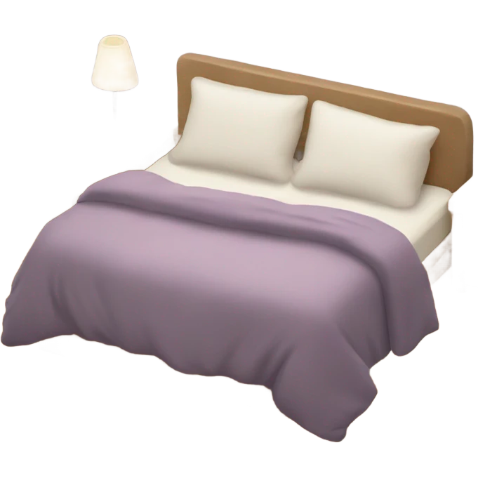 Cozy bed emoji