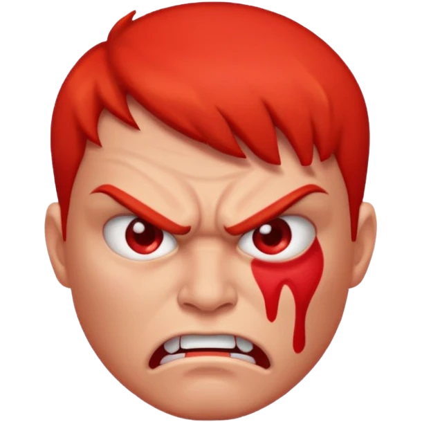 Angry emoji