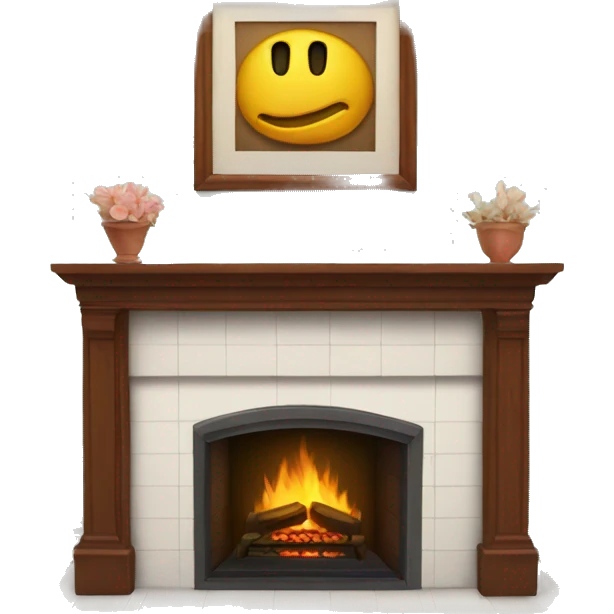fireplace mantle emoji