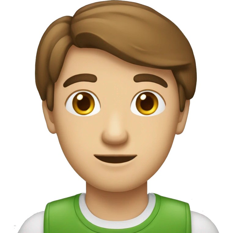 yeşil renk yıldız ve oklu çerkes bayrağı emoji