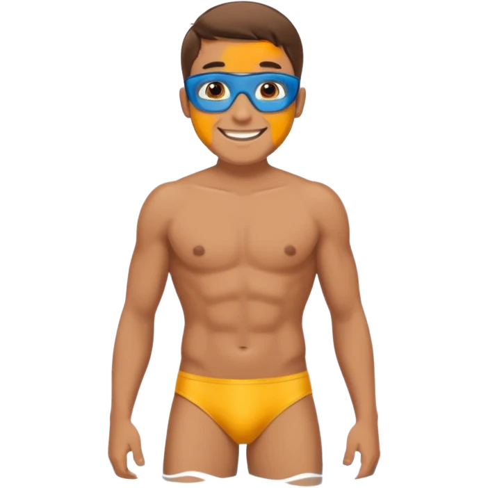 Naked man penis emoji
