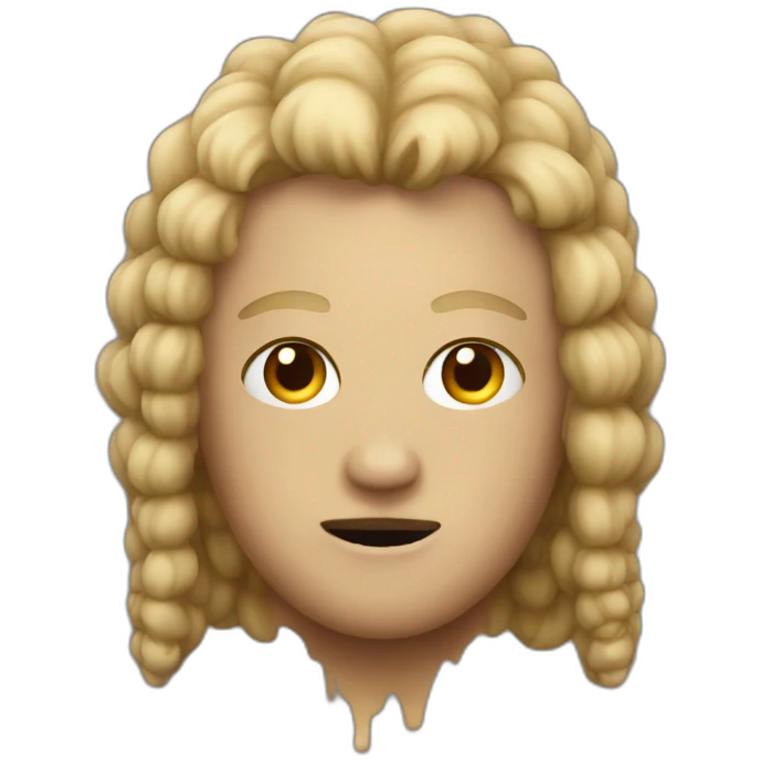Scary British Halloween costume emoji
