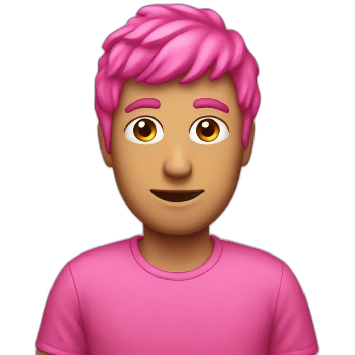 Pink-guy emoji
