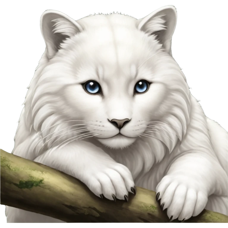 白色奶牛貓 emoji