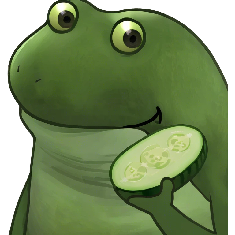 Mascarilla pepino emoji