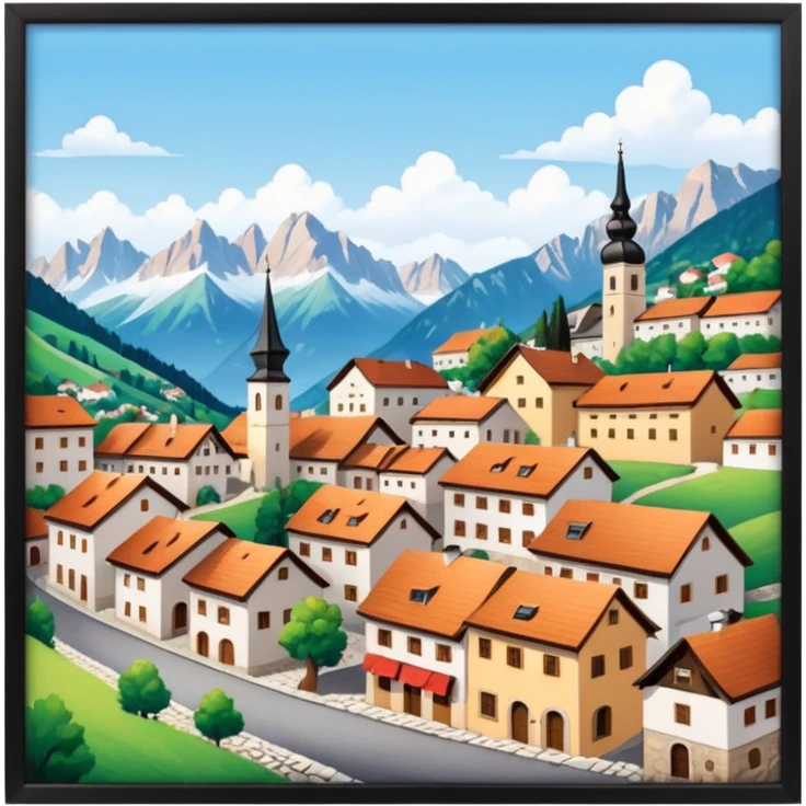 austrian village emoji