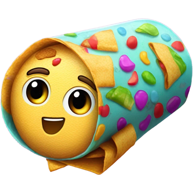 Sci-fi burrito giving a thumbs up emoji