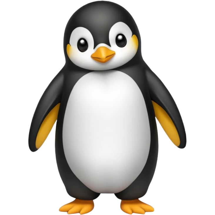 Pinguino con pijama emoji