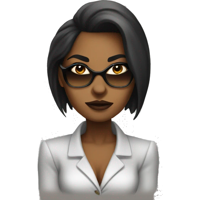 Mafia girl boss emoji