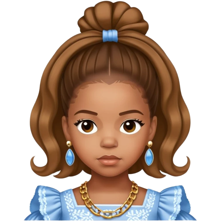 Blu ivy Carter  emoji
