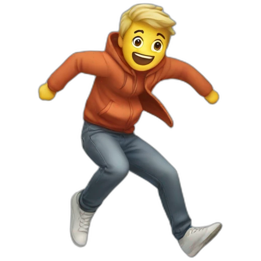 Jump emoji
