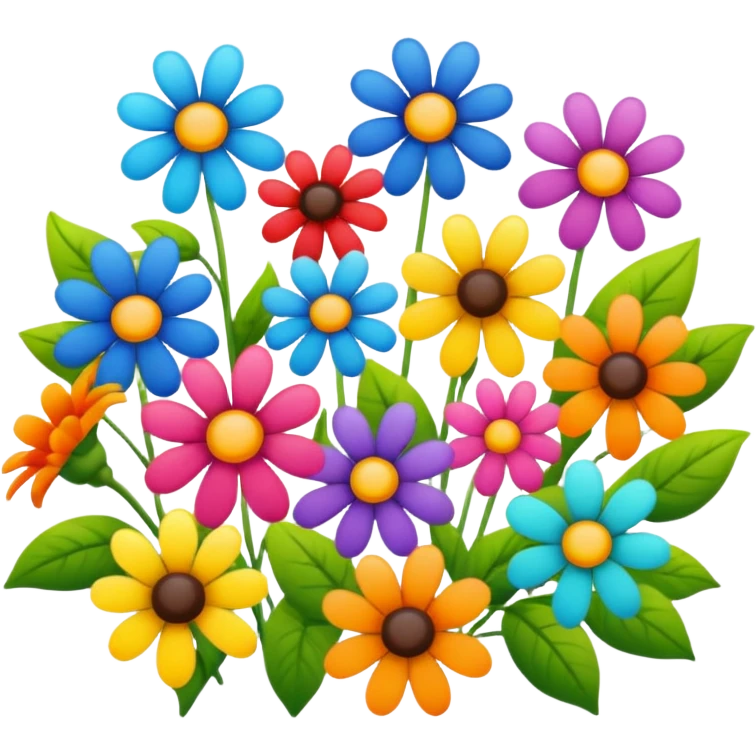 цветы emoji