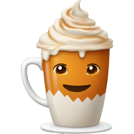 pumpkin spice latte emoji