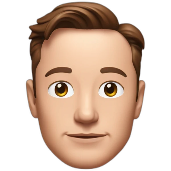 elon musk pink in pool safe emoji