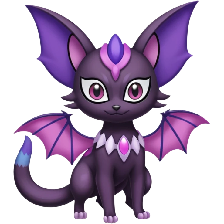 Meloetta-Purrloin-Noibat-Pokémon-Fakémon-fusion-hybrid-creature emoji