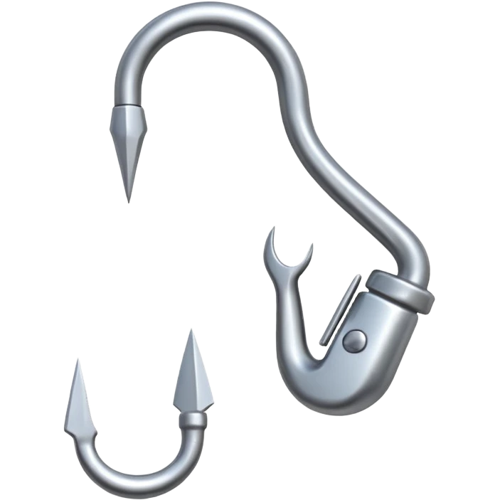 fishing rod hook emoji