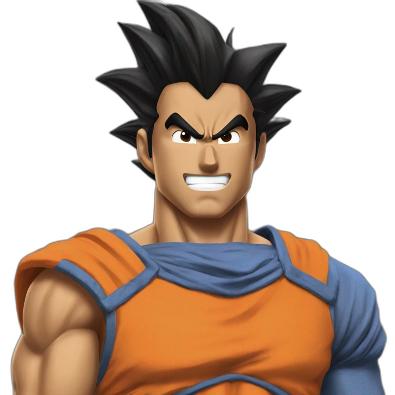 does goku clean nuts? emoji