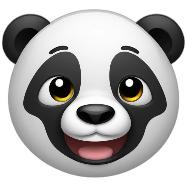 happy panda emoji