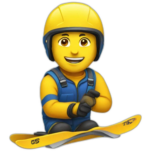 Slalom builder emoji