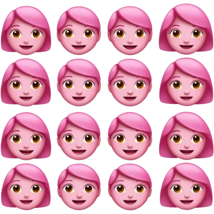 Pink cute emojis emoji