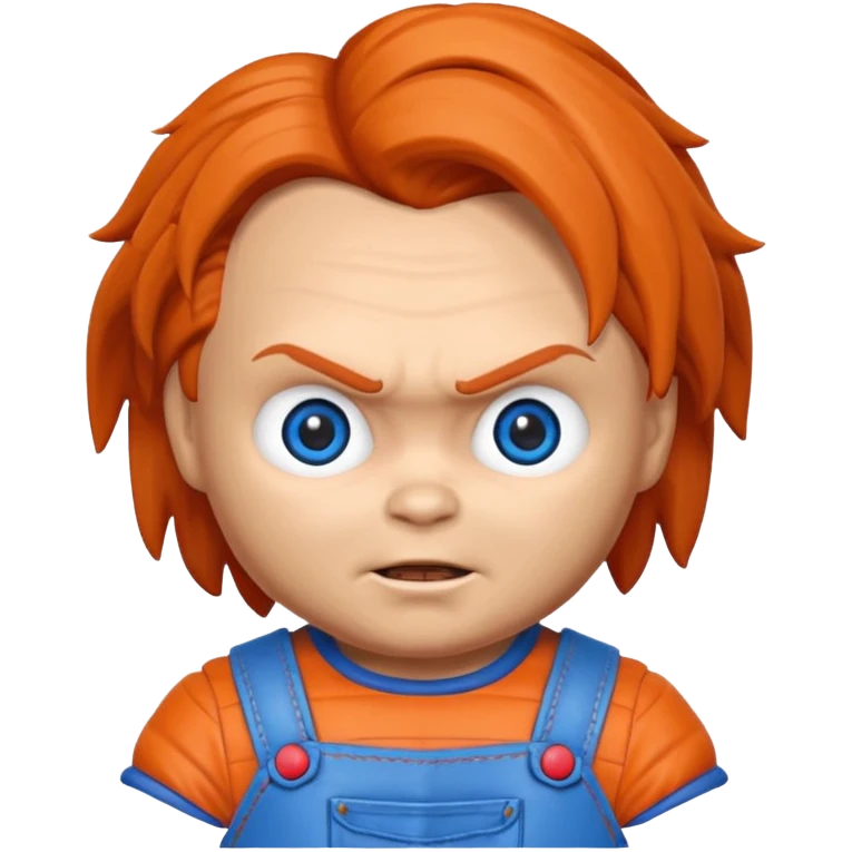 Un emojin de chuky emoji