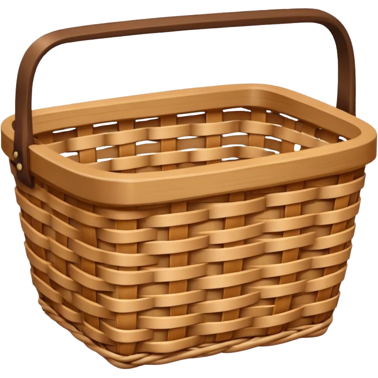 wicker basket  emoji