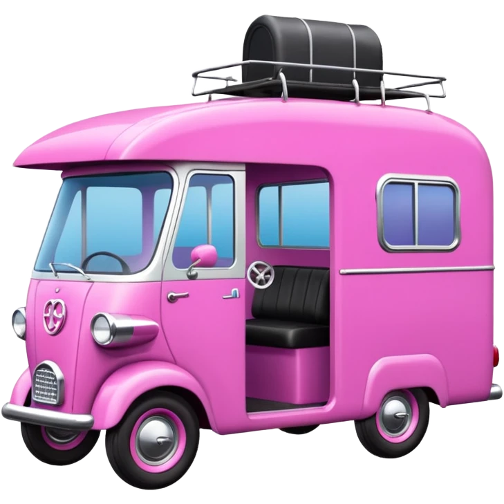 Ultra hotrod Haunted Barbie dream house Caravan motorbike tuk tuk  emoji