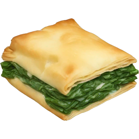 Spanakopita emoji