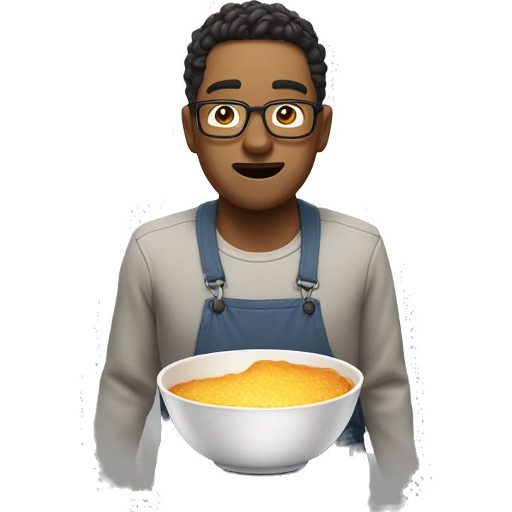  Breaking dishes, OPPA! emoji