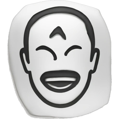 un cartello con scritto COS emoji