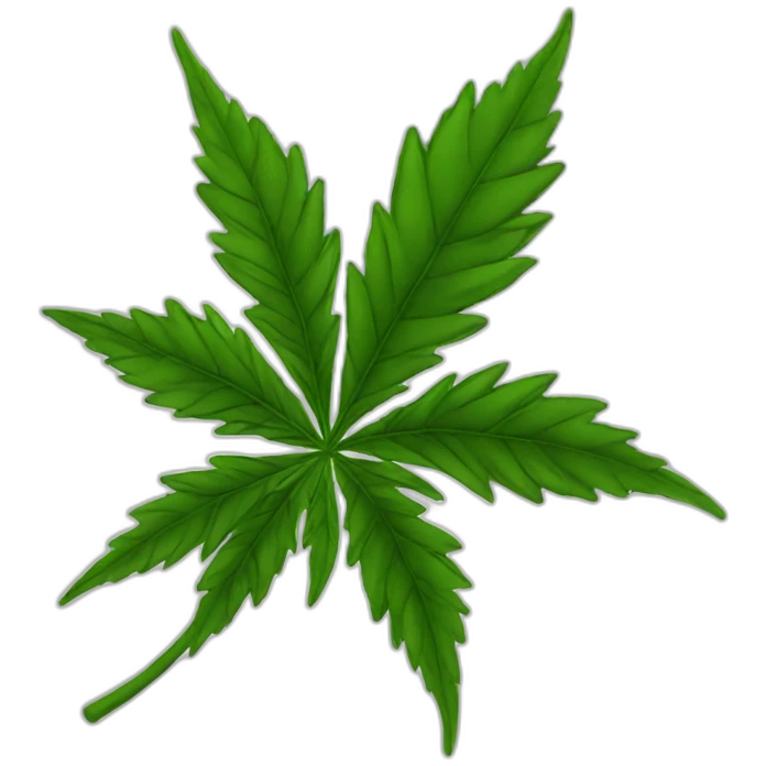Smoke weed emoji