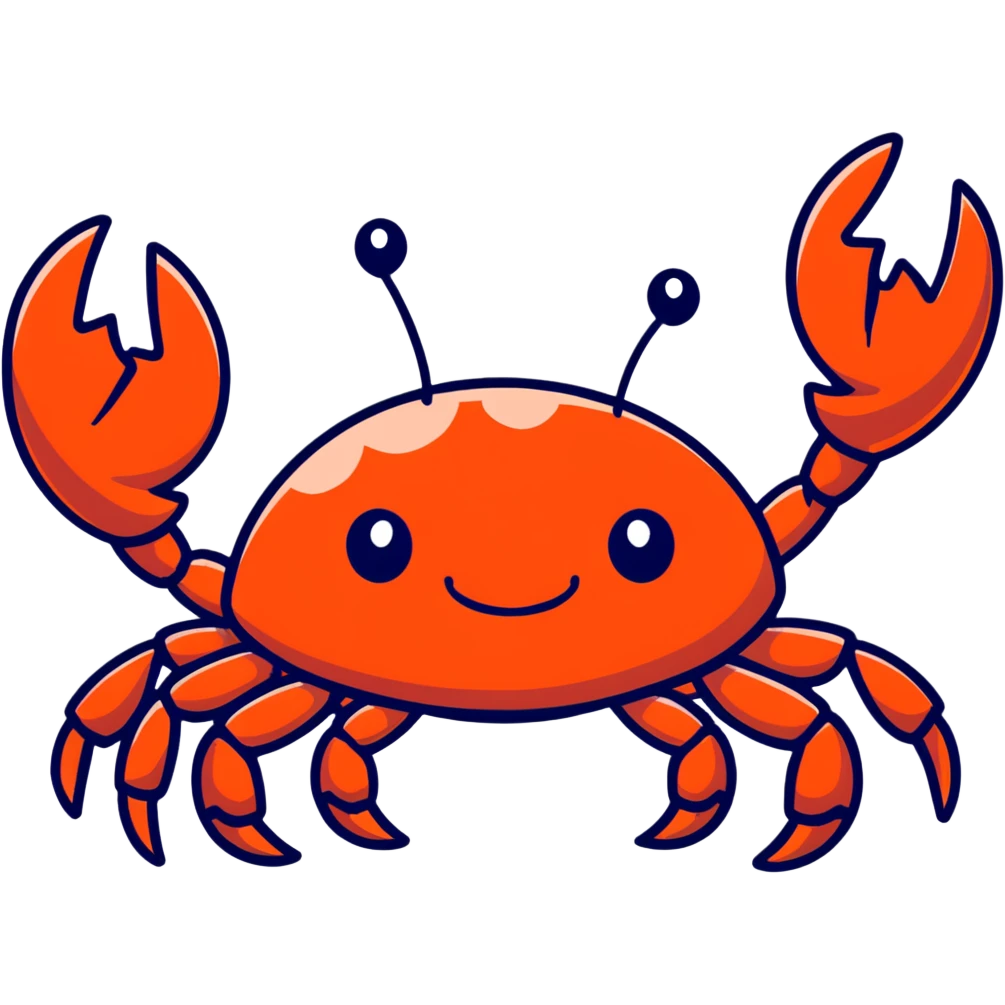 cartoon crab named Jimmy emoji