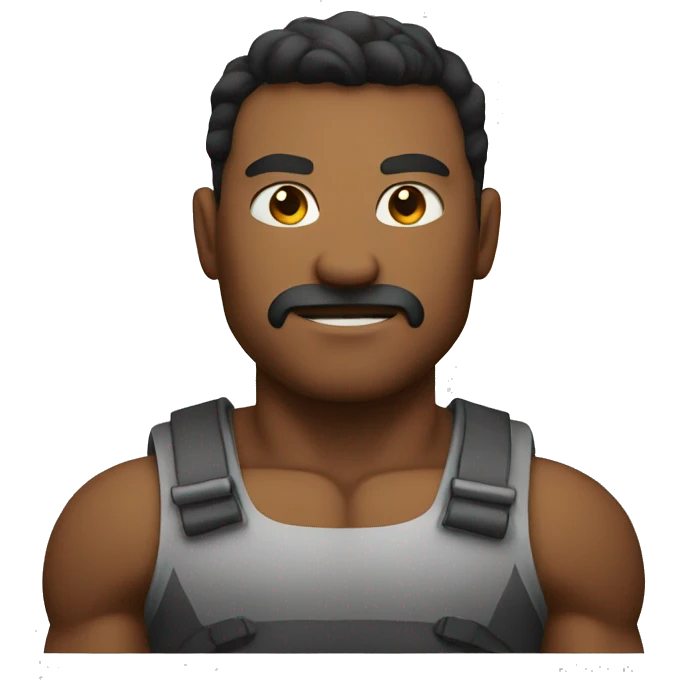 strong man emoji