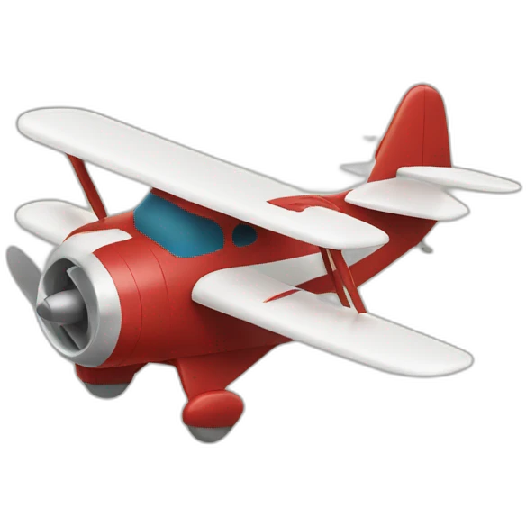 Bear in plane emoji
