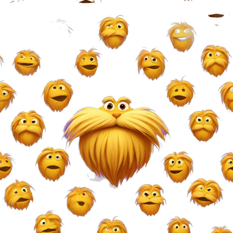 The Lorax emoji