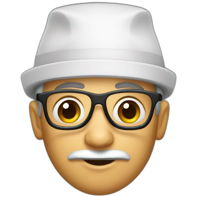 scientist with a fez emoji