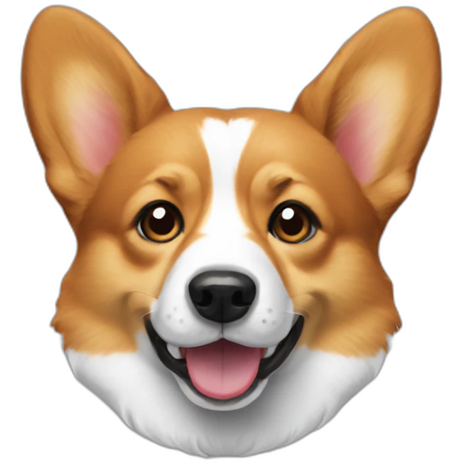 Corgi-dog emoji