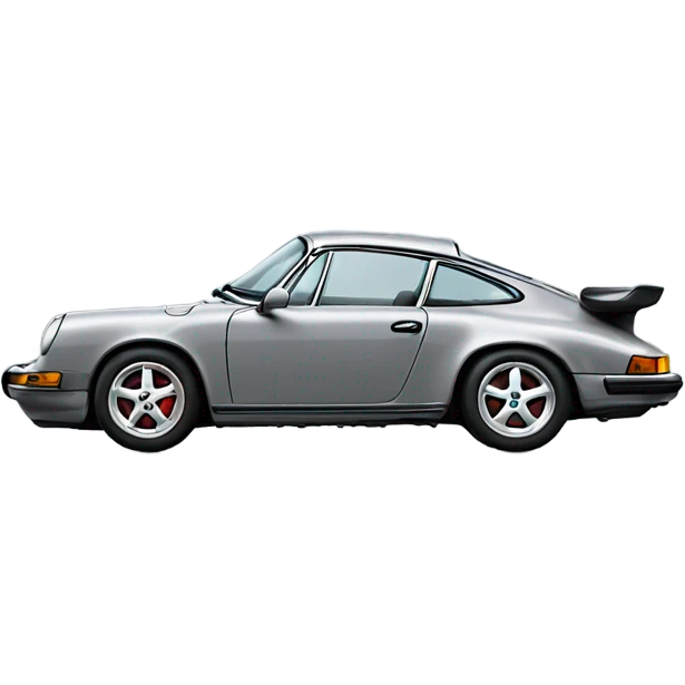 Grey Porsche  emoji