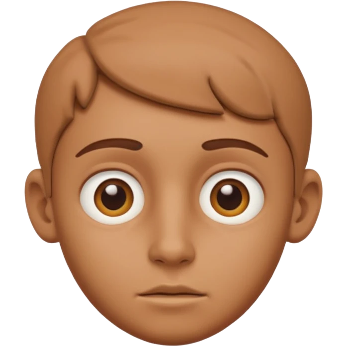 Clay boy face emoji