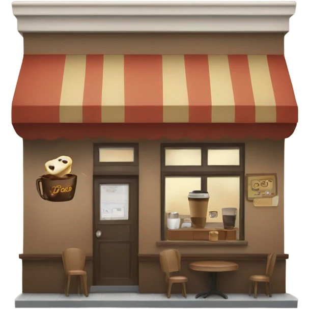 Coffee shop emoji