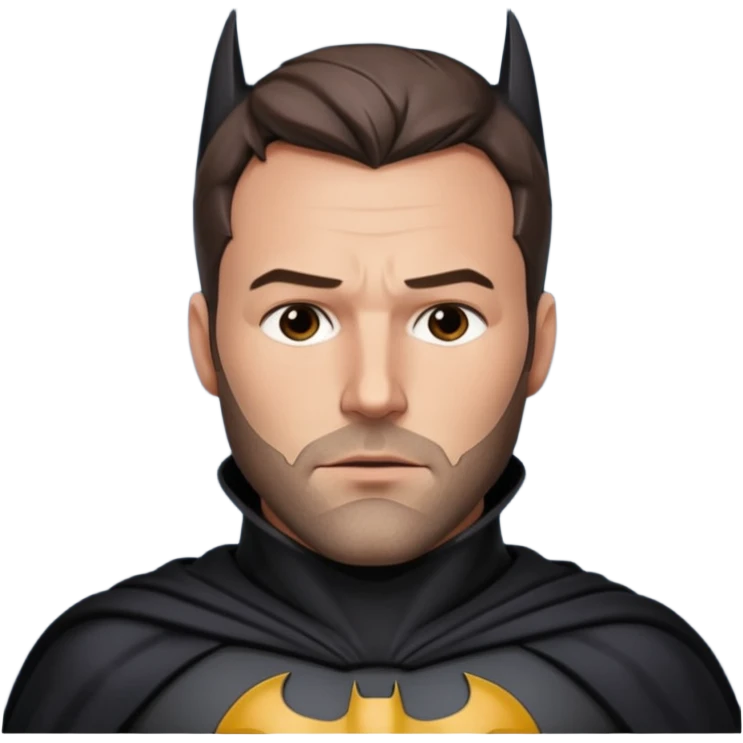 bem affleck batman emoji
