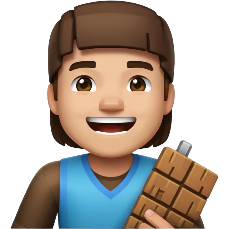 Emoji mdr with it is minecraft player emoji