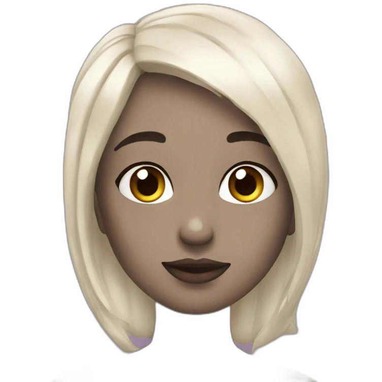 bisous pas content emoji