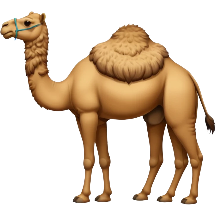 camel with 3 bumps on back emoji