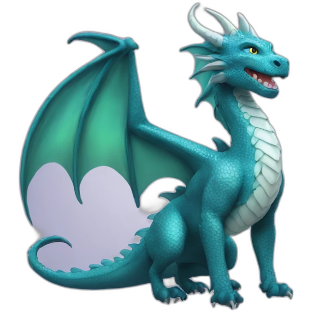 Dragon-licorne emoji