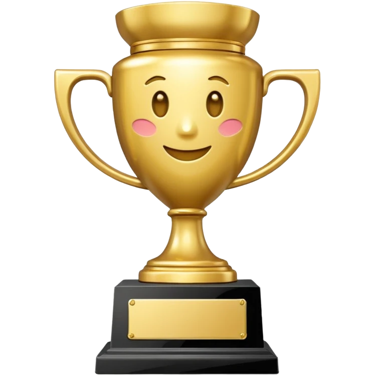 u spelled it wrong, its "Participation Trophy" emoji